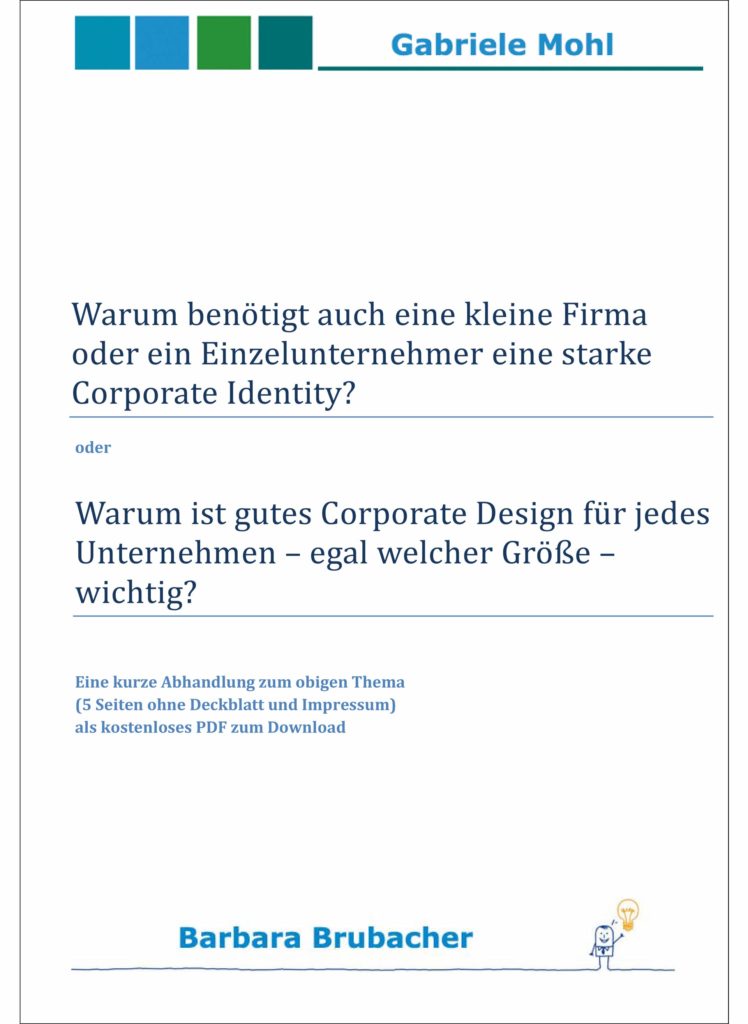 Corporate Identity Broschüre